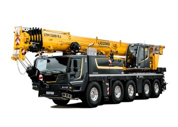 Liebherr LTM 1100: потужний кран для будівельних робіт