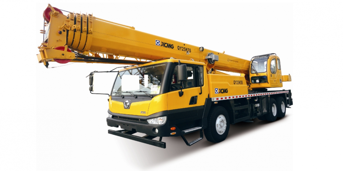 XCMG QY25K: огляд характеристик автокрана